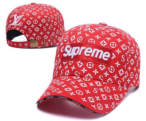 supreme x lv cap|supreme louis vuitton hat.